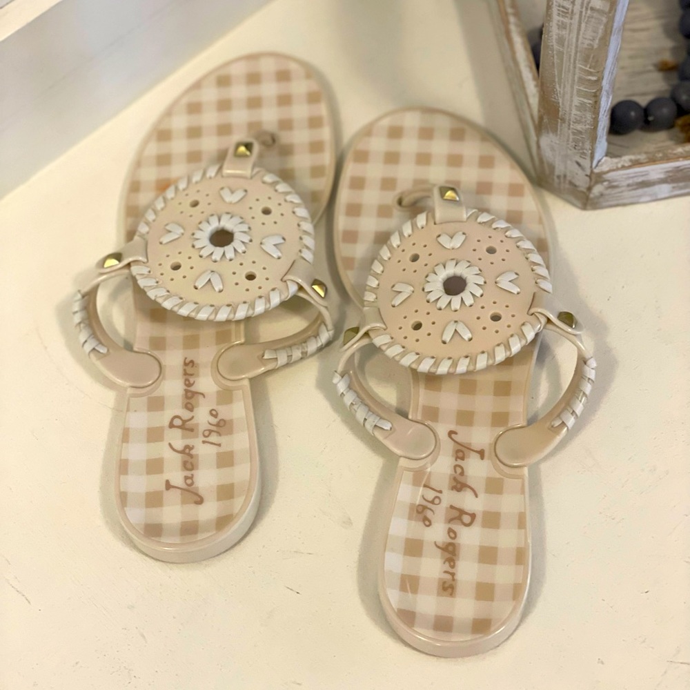 Jack Rogers barely worn jelly shoes!
